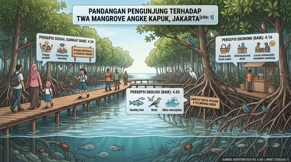 Membedah Potensi dan Pesona TWA Mangrove Angke Kapuk di Mata Pengunjung
